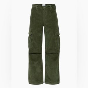 TNA | ARITZIA | Corbett Corduroy Cargo Pant | fatigue | 10